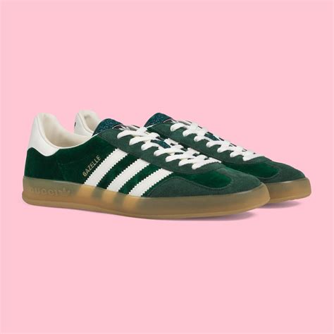 gucci adidas gazelle men|adidas x gucci gazelle.